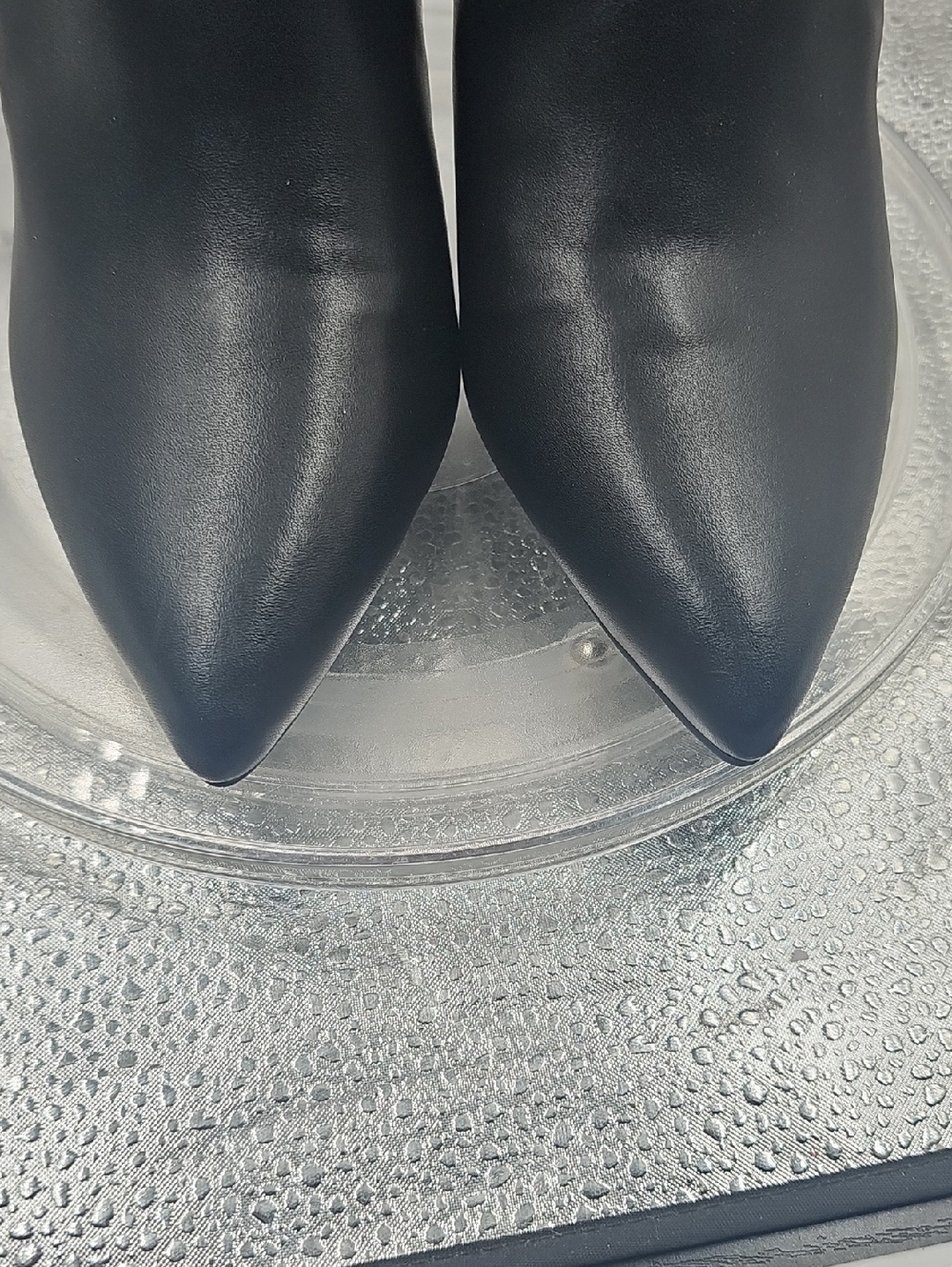 S Black Christian Sirano Heels Size 10 - Picture 2 of 8